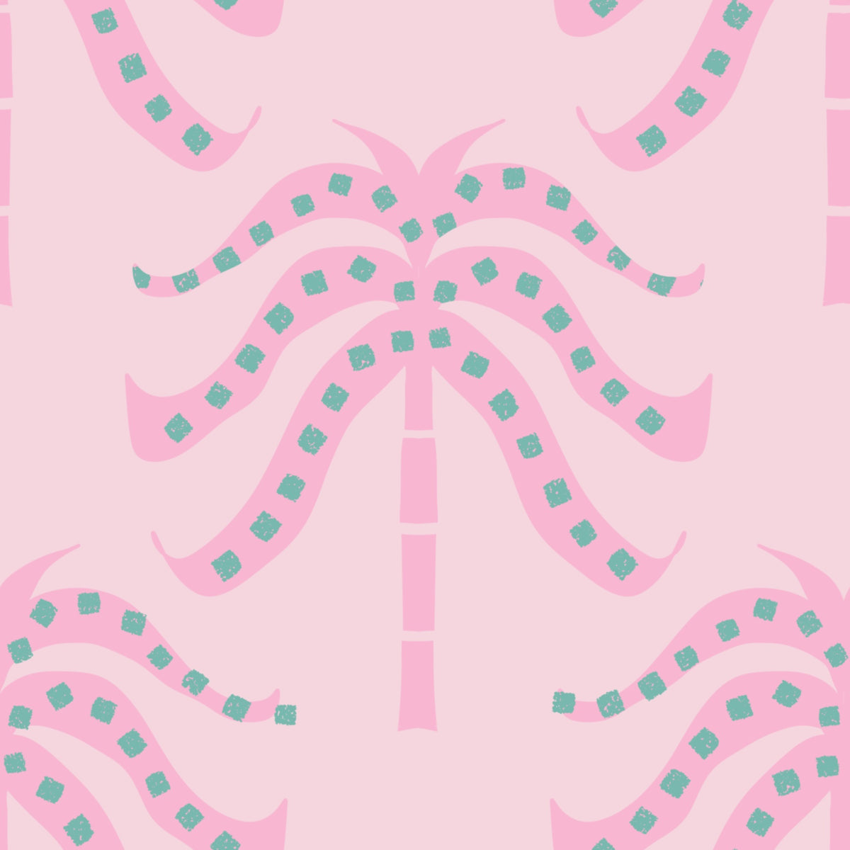 Rosa palmer tapeter⁠ in your room — zoomed