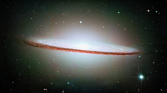 Kosmisk skivvägg väggmålning
