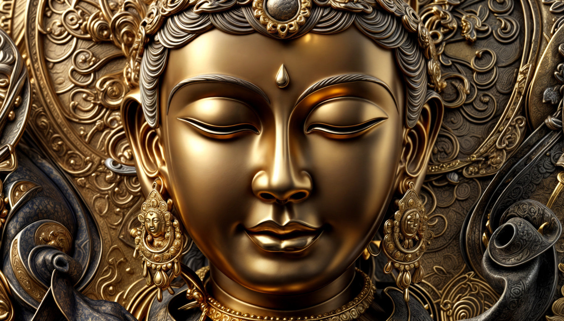 Inner Peace Wallpaper Wall Mural