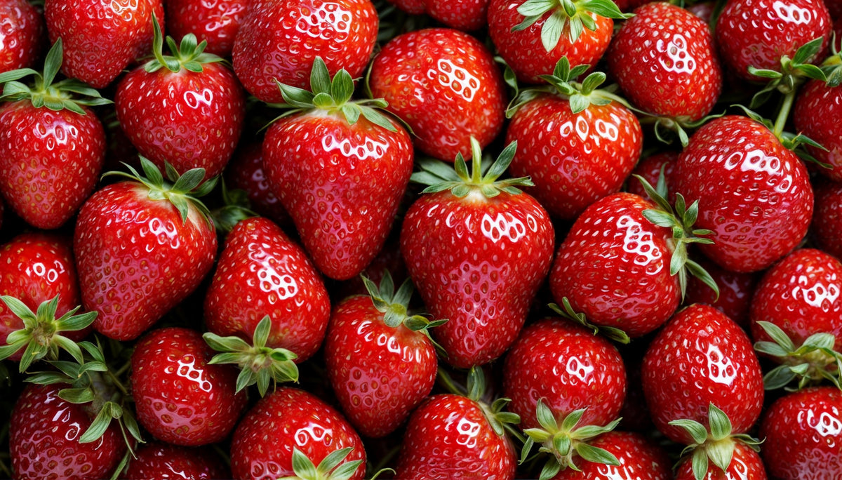 Strawberry Sensation Wall Mural in your room