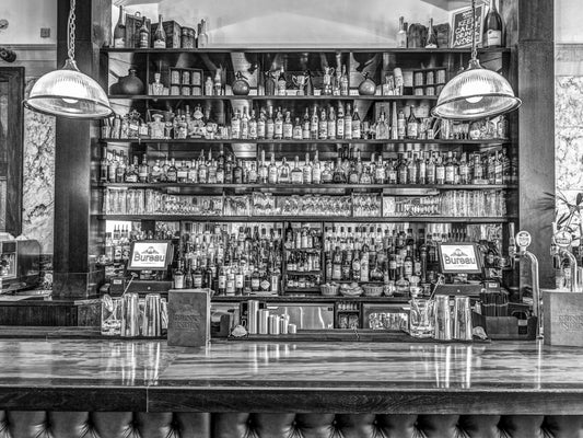 Mural de perete de bar maiestuos