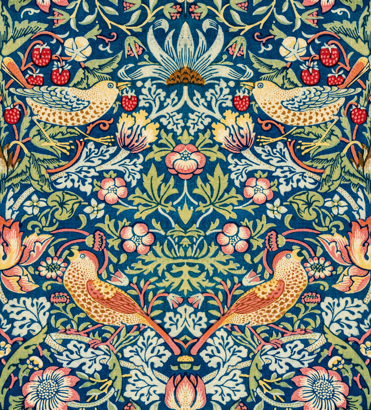 William Morris - The Strawberry Thief  Wallpaper⁠ in your room