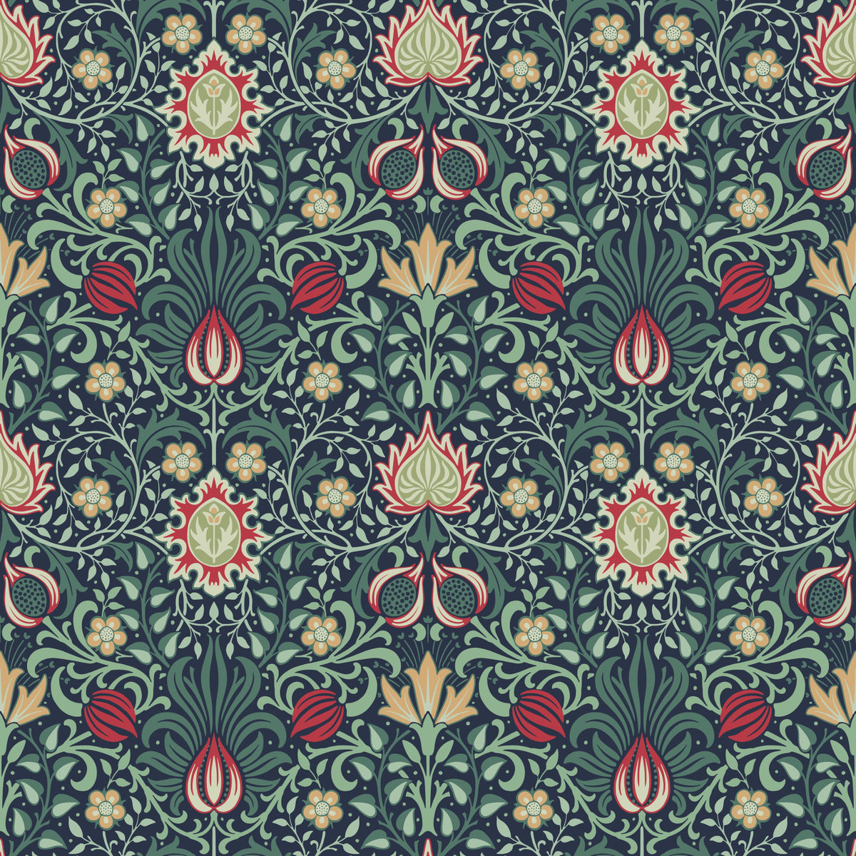 Papier peint persan William Morris