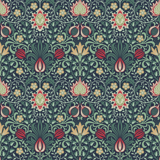 William Morris Persian  Wallpaper⁠