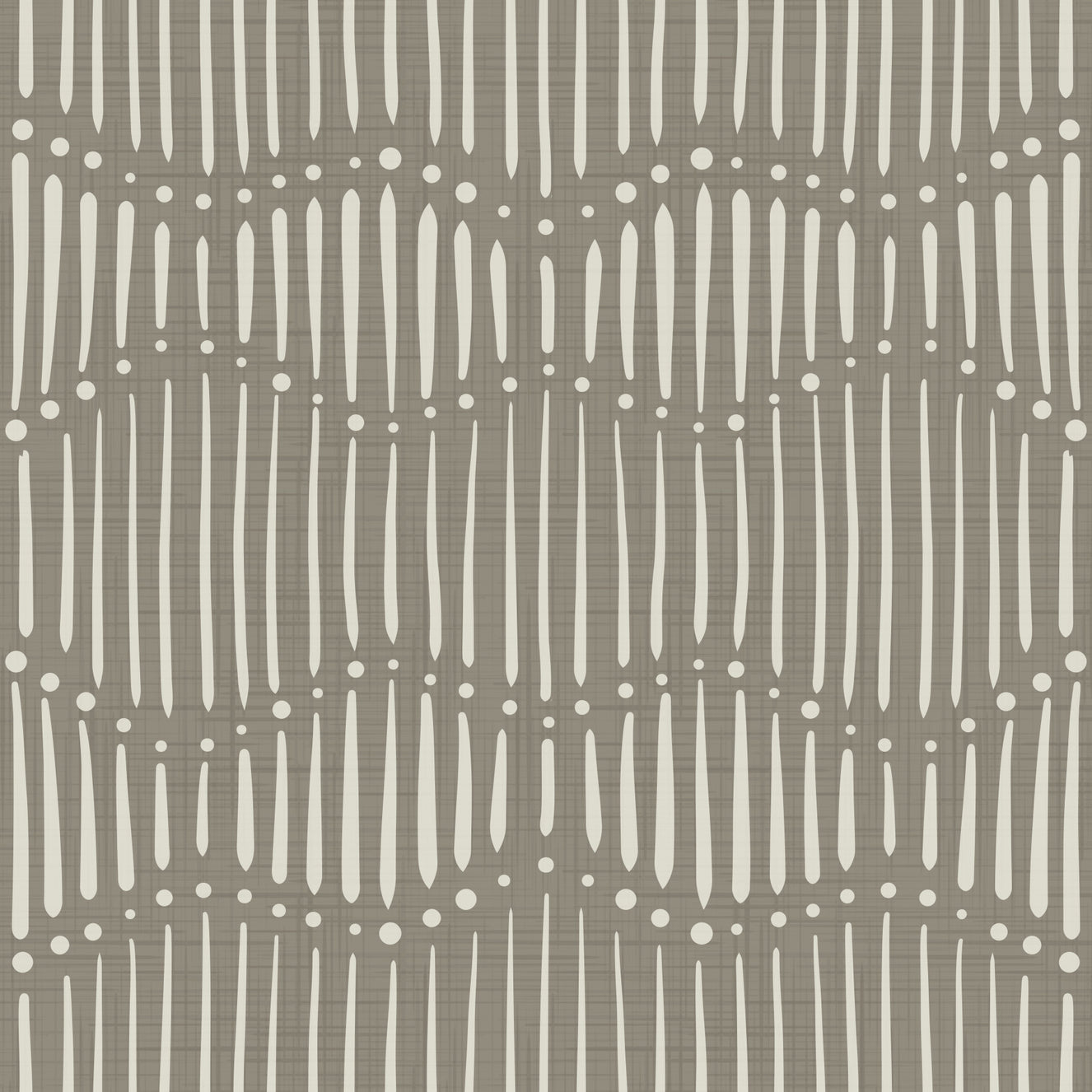 Boho Waves On Laurel Oak Canvas Wallpaper⁠