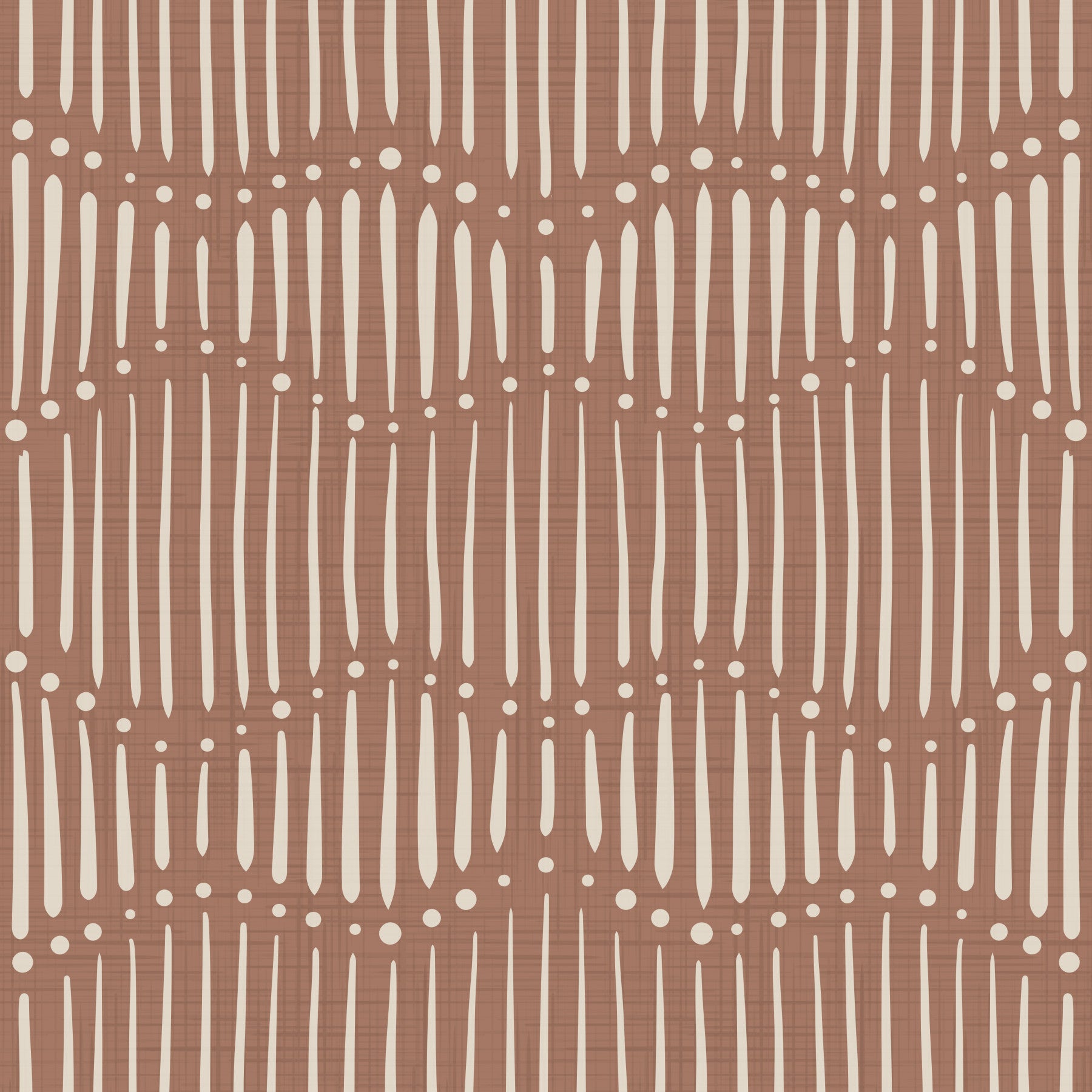 Waves On Mocha Mousse Canvas Wallpaper⁠