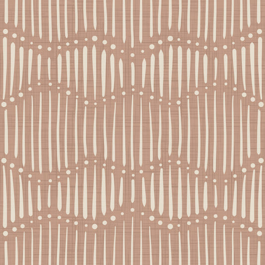 Vagues bohèmes sur papier peint toile Sirocco⁠
