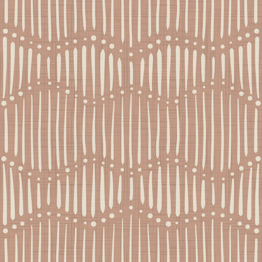 Boho Waves On Sirocco Canvas Wallpaper⁠