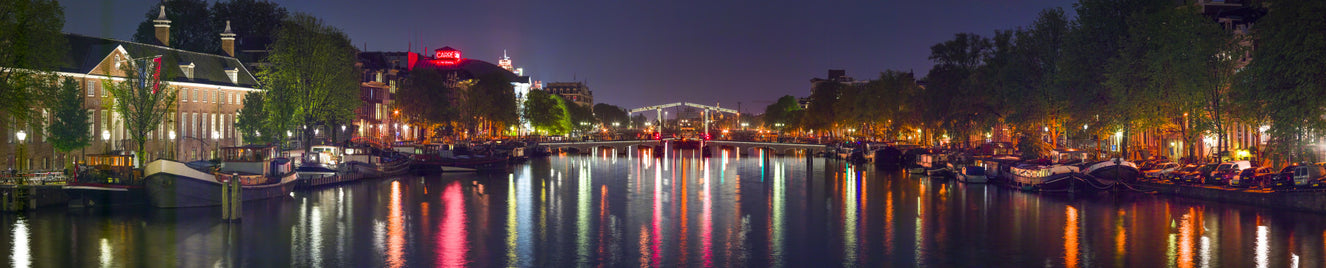 Evening in Amsterdam Wall Mural