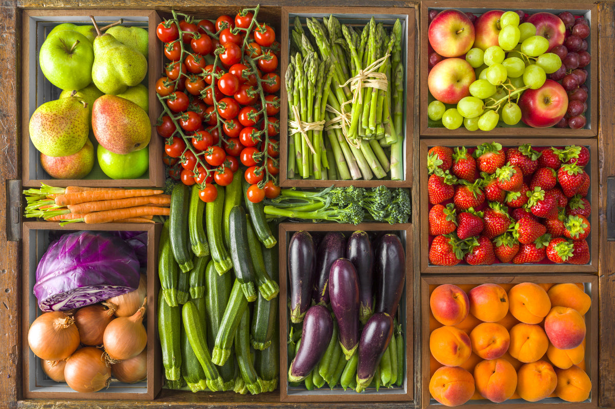 Veggie Patch Pantry Wall Mural in your room — zoomed