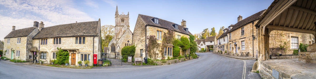 English Countryside Idyll Wall Mural in your room — zoomed