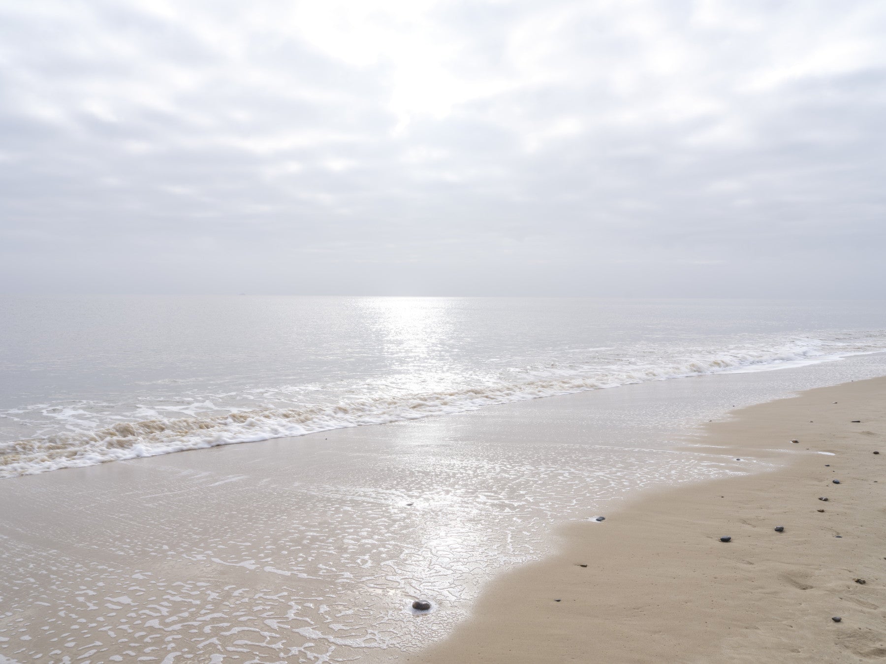 Gentle Waves Reflection Wall Mural