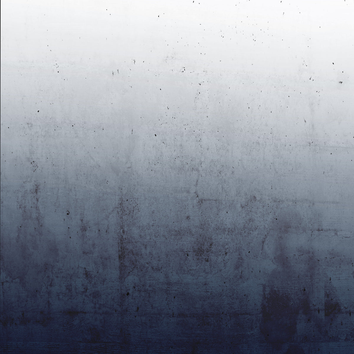Blue Ombre on Concrete Wall Mural in your room