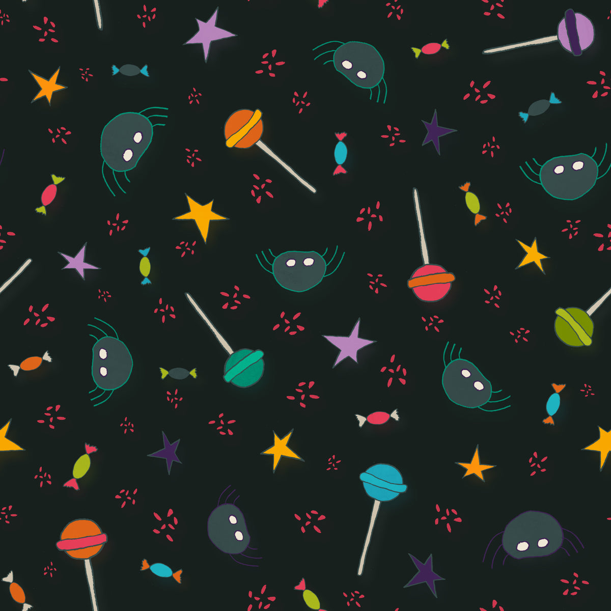 Dark Cosmic Candy Wallpaper⁠