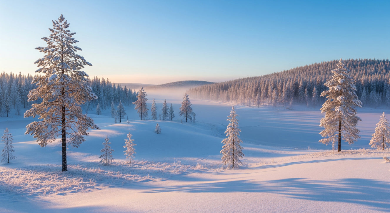 Winter's Calm Whisper Wall Mural