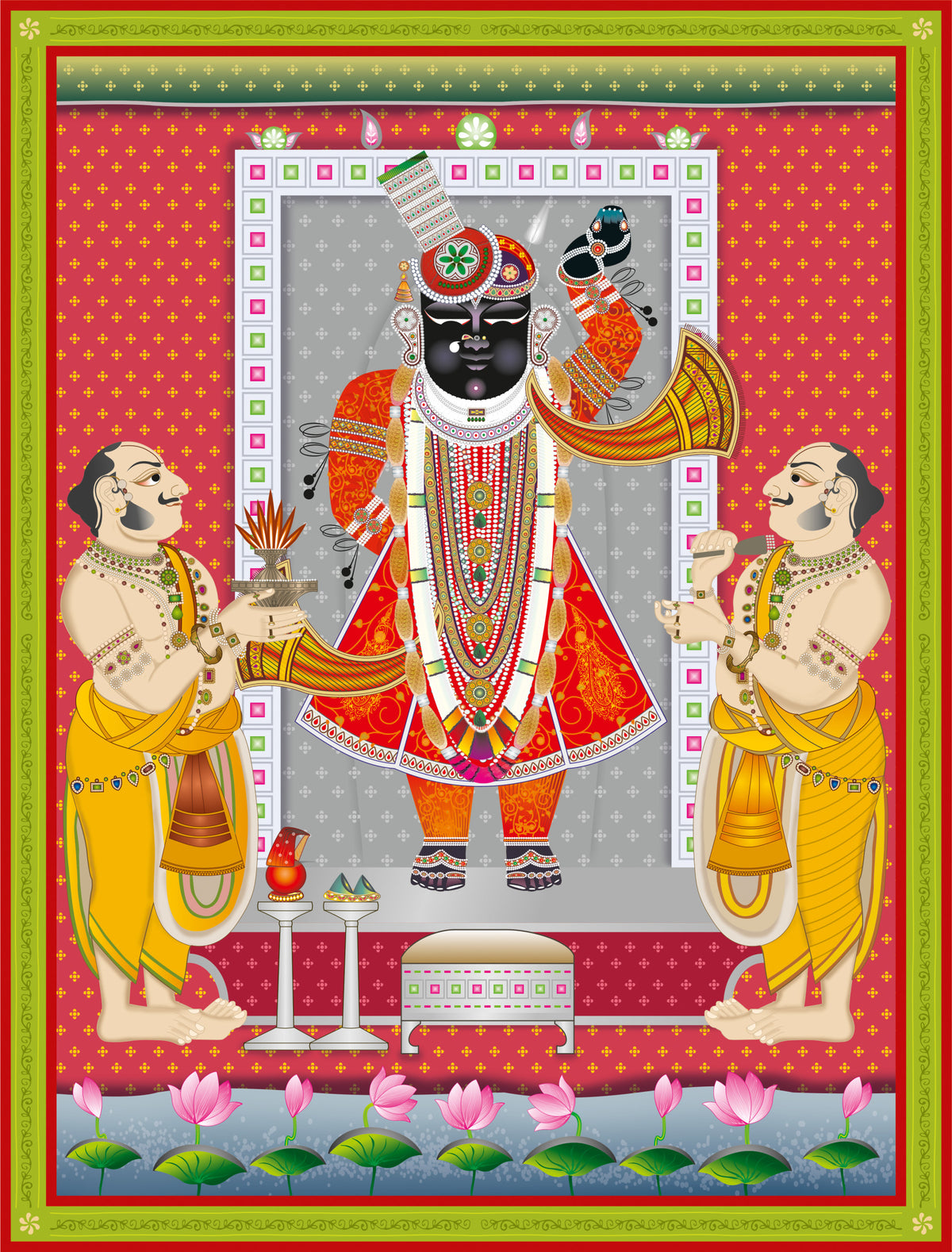 Hindu Deity Art Wall Mural in your room