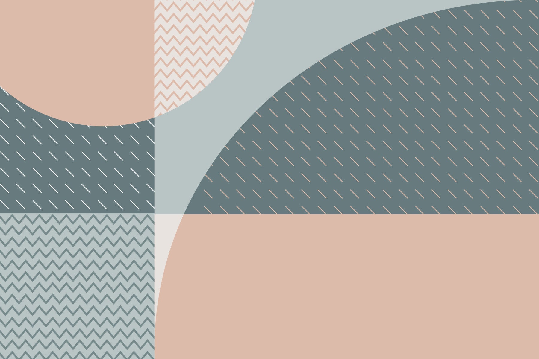 Geo Harmony Wall Mural