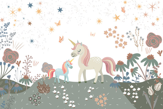 Unicorn Meadow Wall Mural
