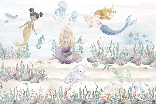 Mermaid Lagoon Wall Mural