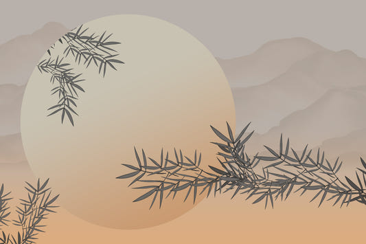 Bamboo Zen Wall Mural