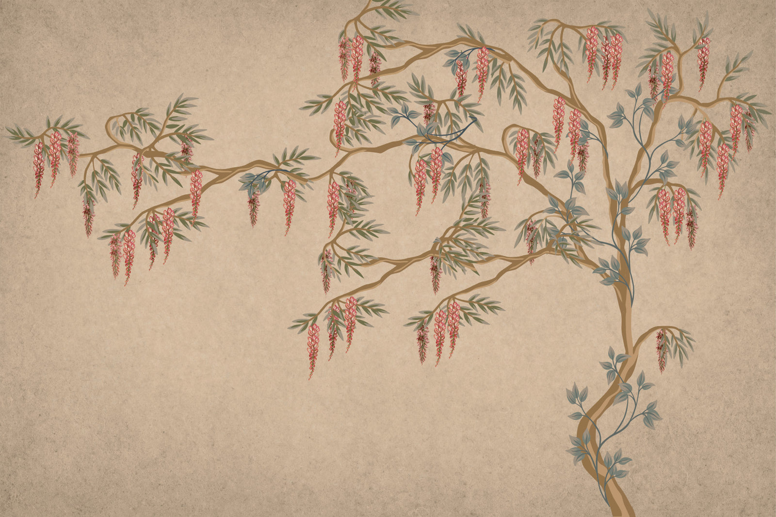Vintage Bloom Wall Mural