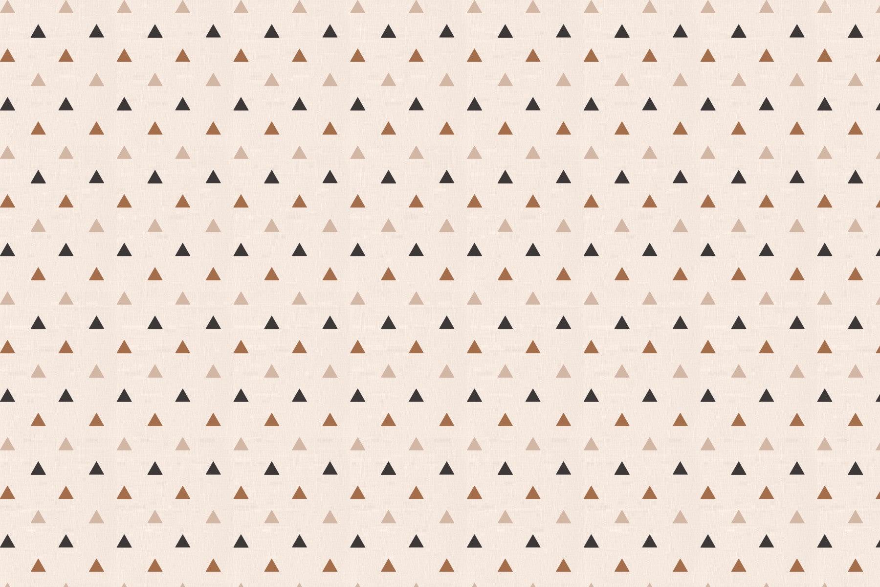 Earthy Triangles Wall Mural