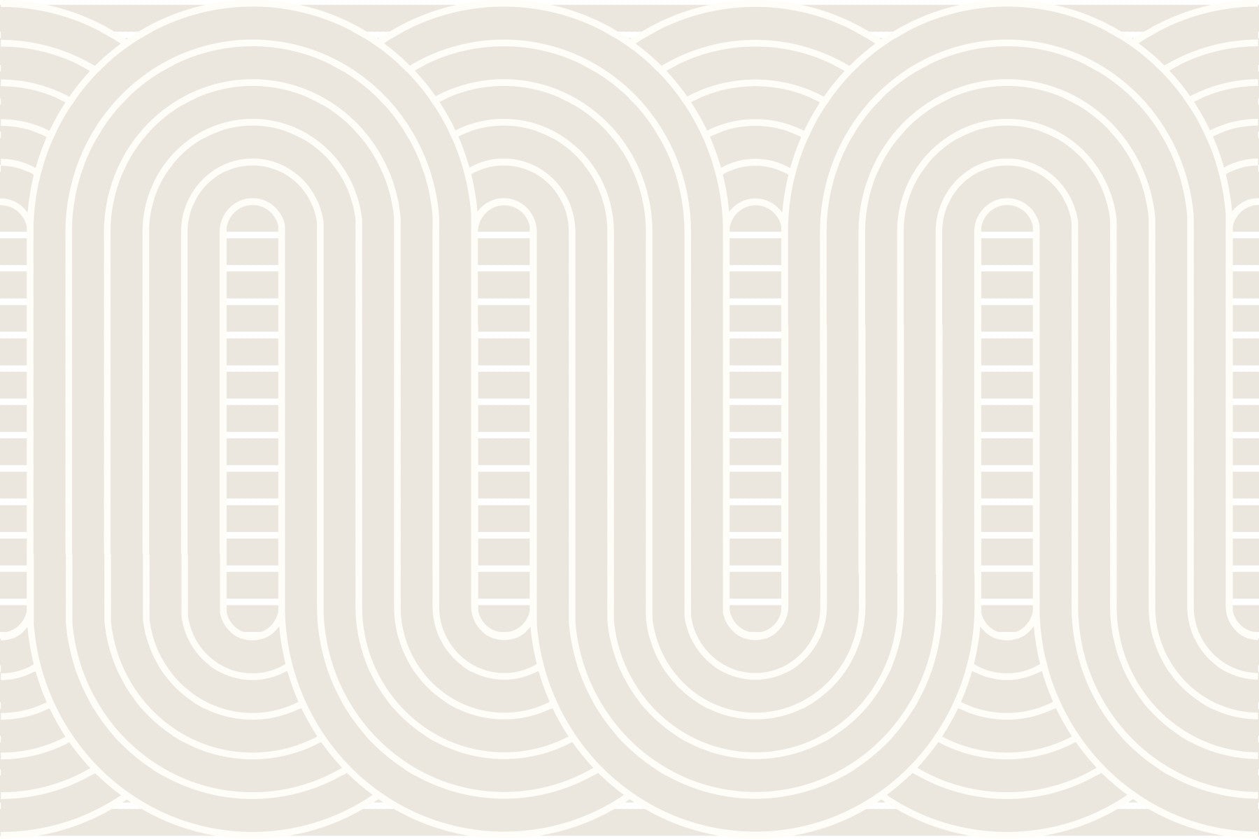 Gentle Curve Wall Mural in your room — zoomed