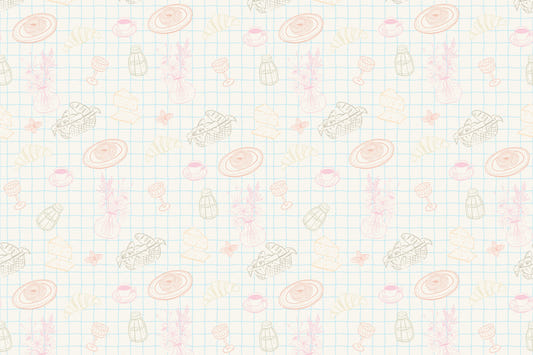 Fresque murale Sketchbook Picnic
