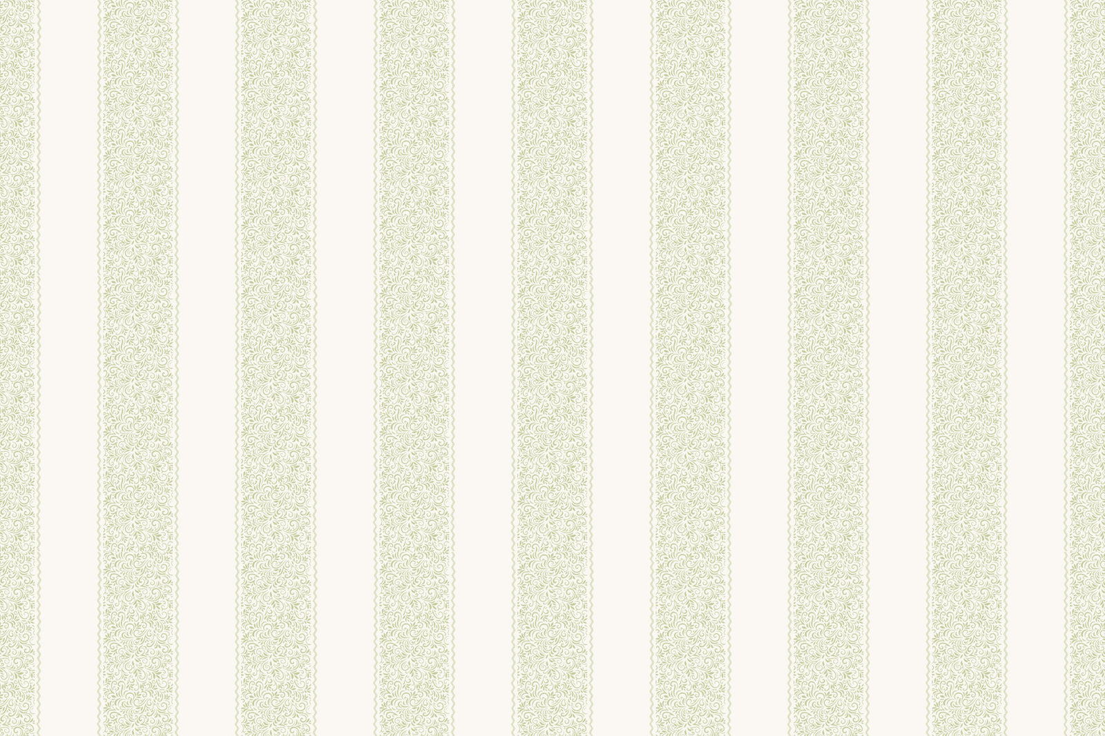 Vintage Vine Stripes Wall Mural in your room