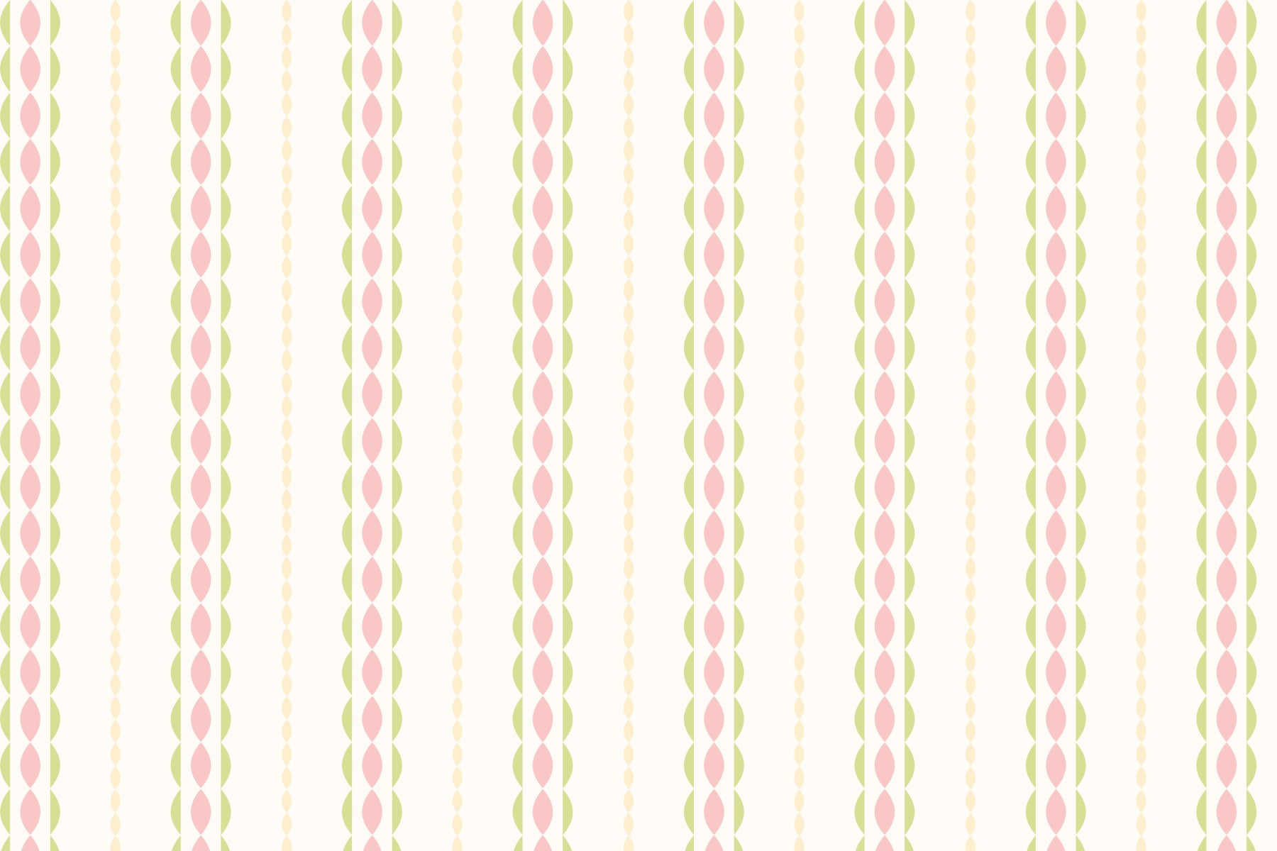 Pastel Petals Wall Mural in your room — zoomed