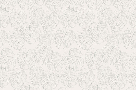 Tropical Leaf Whispers Wallpaper‚Å†