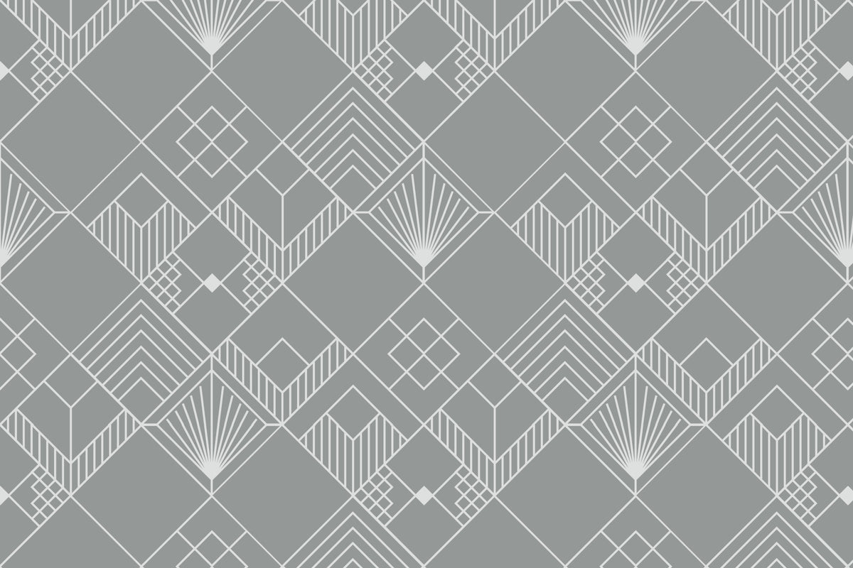 Papier peint gris déco moderne⁠ in your room — zoomed