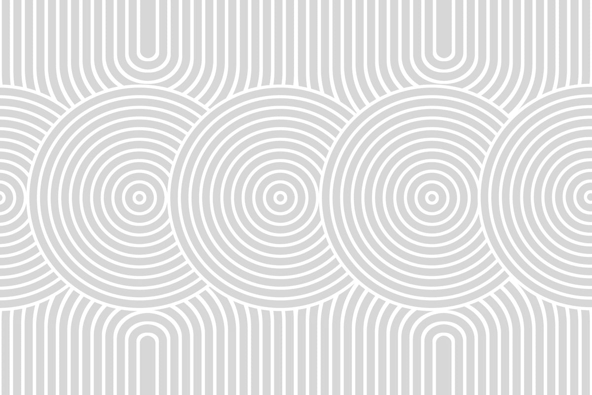 Papier peint Harmonie Circulaire in your room — zoomed