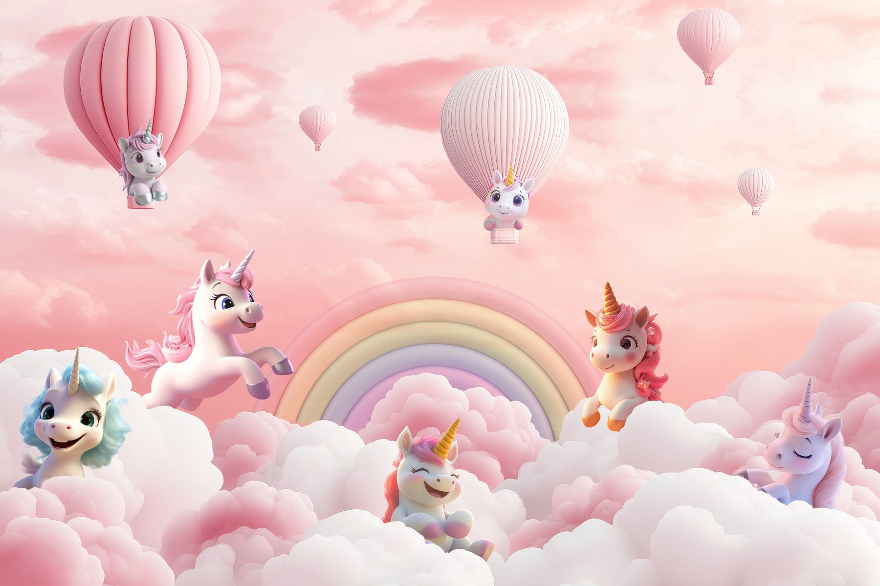 Unicorn Dreamscape Wall Mural