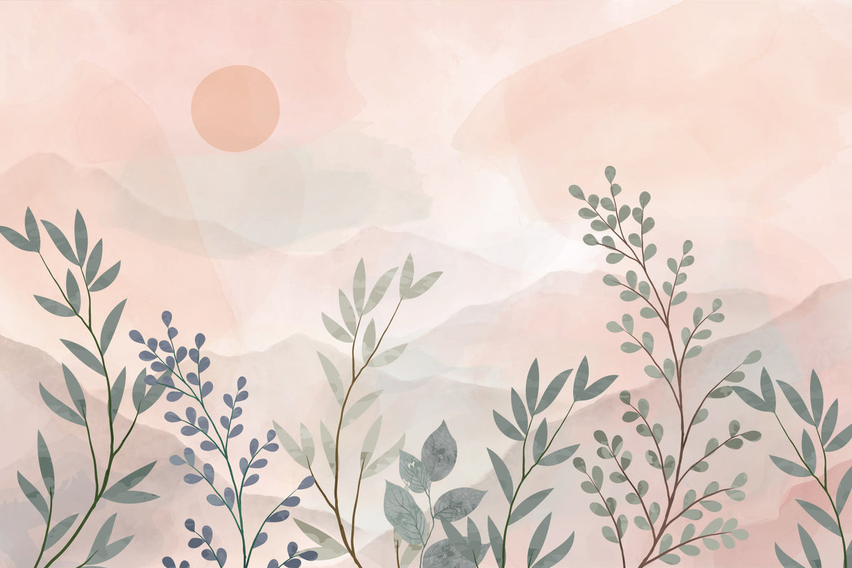 Ethereal Garden Wall Mural in your room