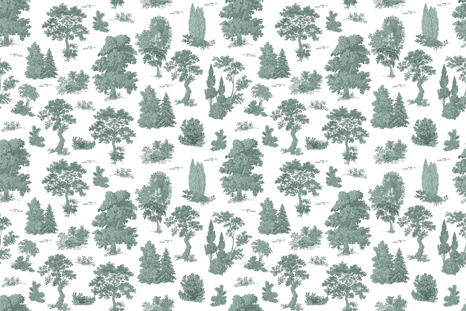 Verdant Grove Wall Mural