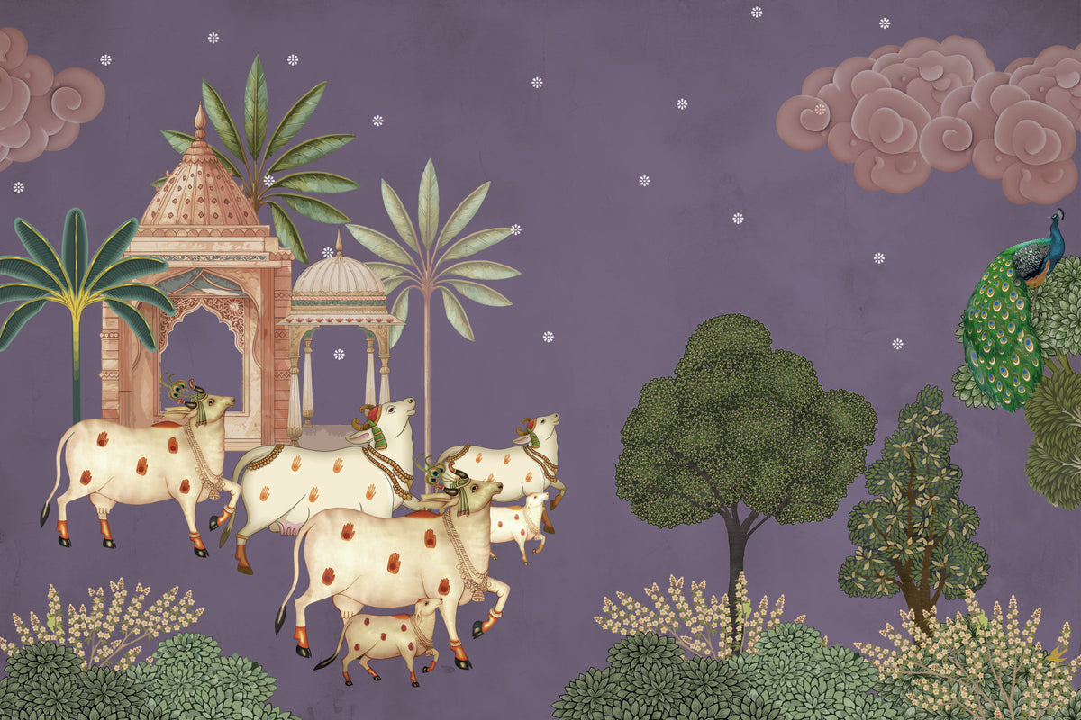 Amrit Dhara Wall Mural in your room