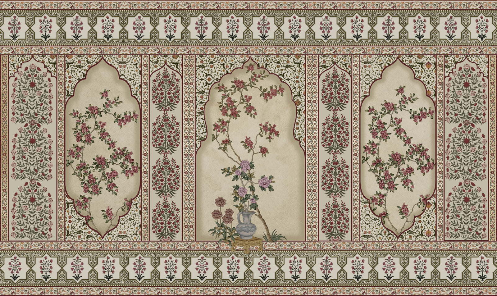 Jharokha-e-Virasat Wall Mural in your room