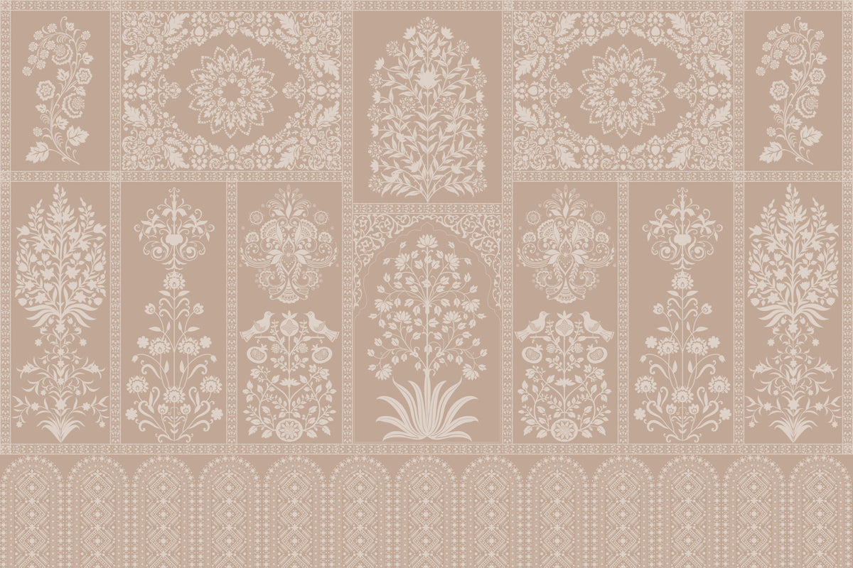 Shilpkaar Wall Mural in your room — zoomed