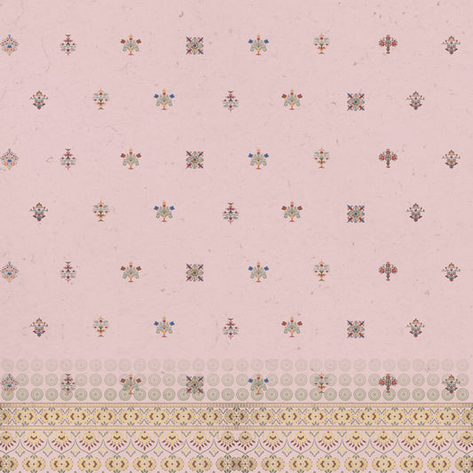 Zardozi Pink Wall Mural