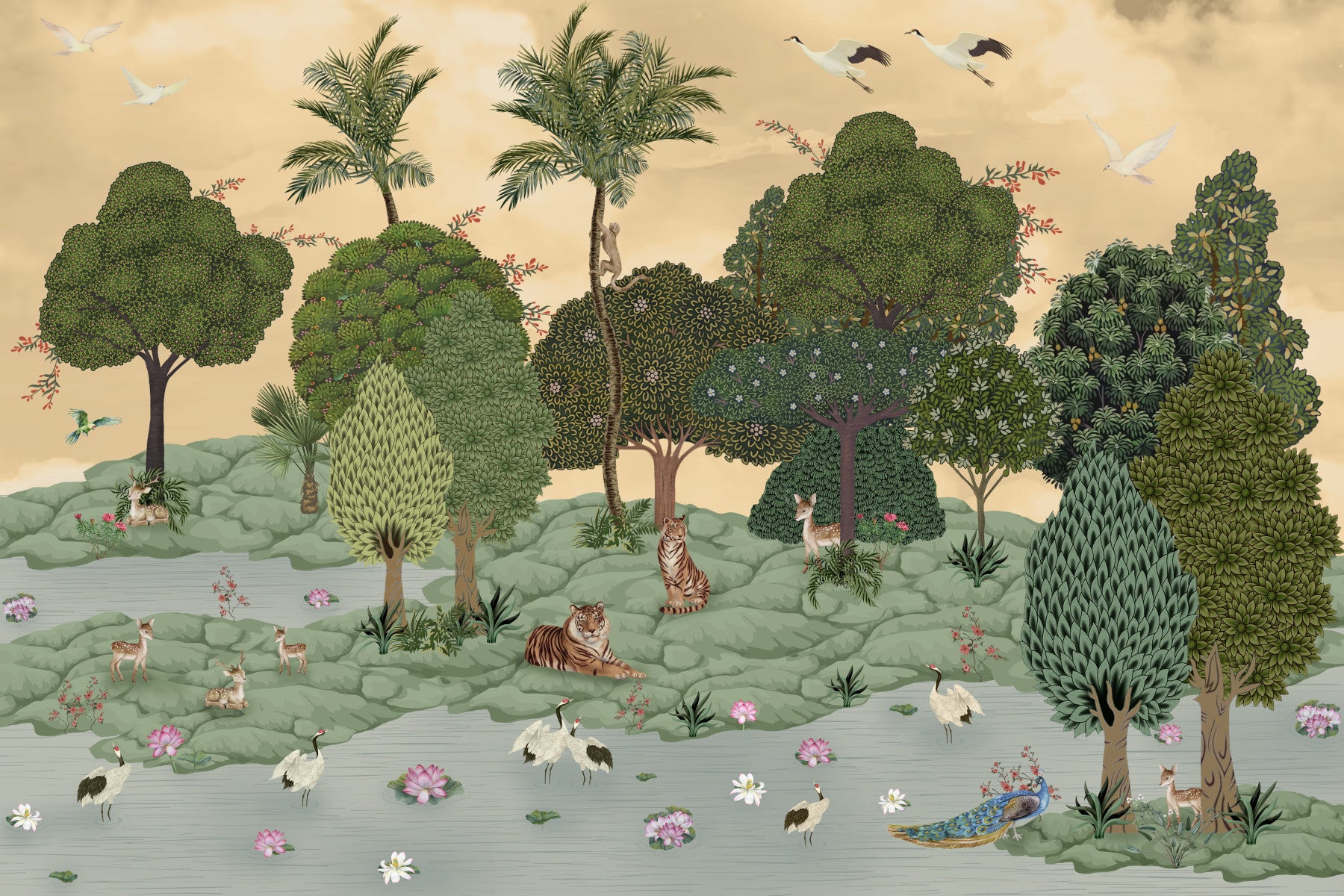 Sundarvan Wall Mural