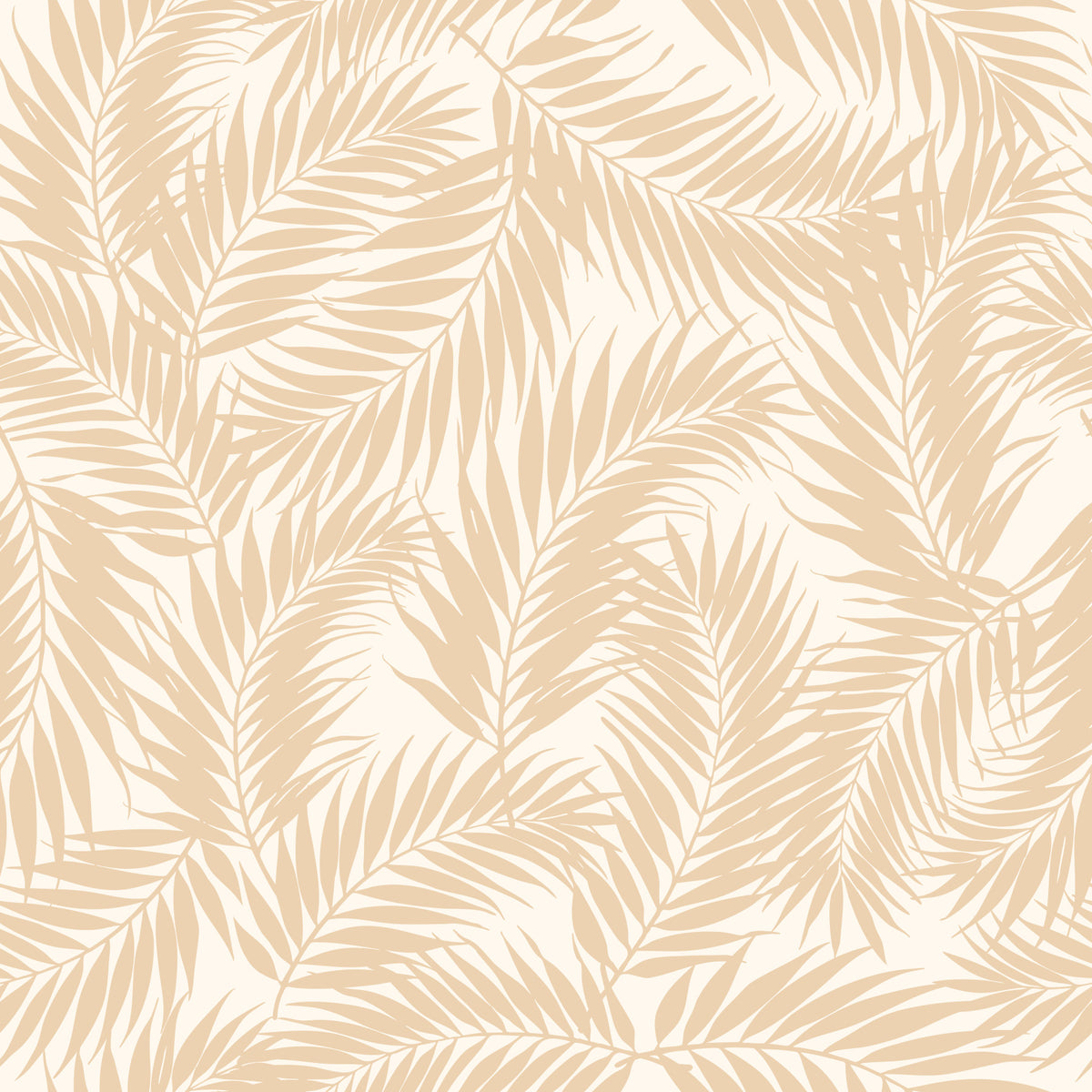 Soft Palms Wallpaper⁠ in your room — zoomed