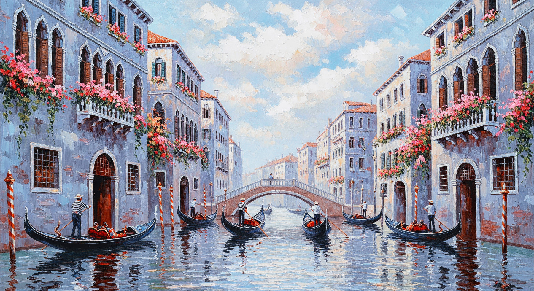 Venetian Romance Wall Mural