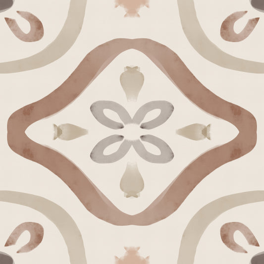 Classic Italian Decor Earthy Wallpaper‚Å†