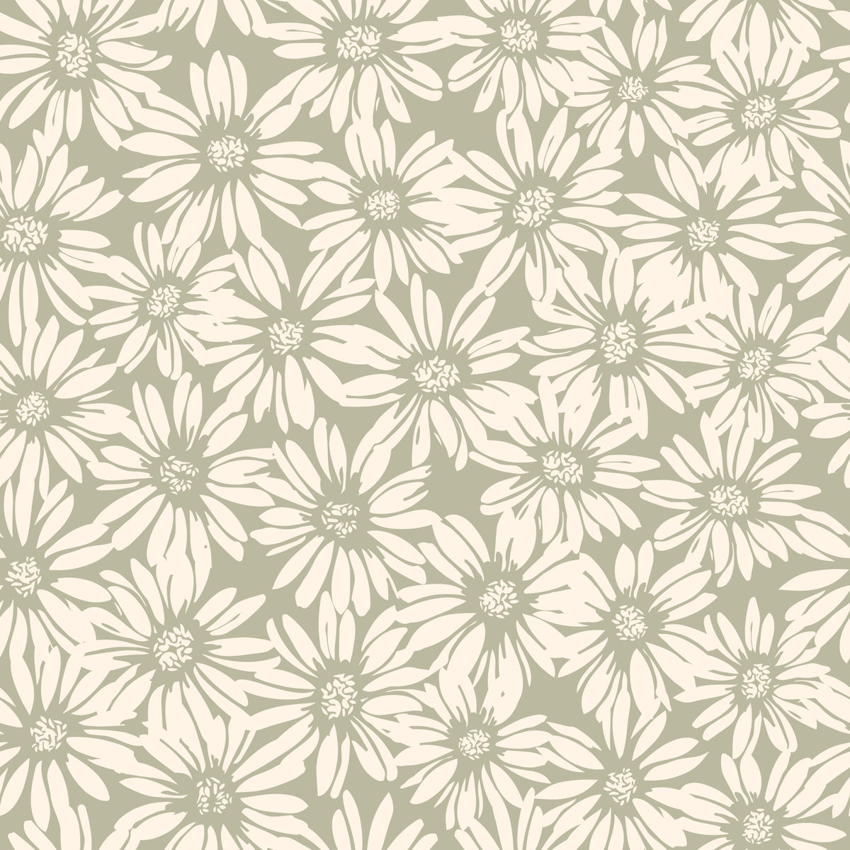 Subtle Daisies Wallpaper⁠ in your room