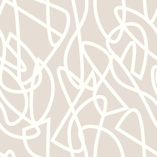Subtle Outline Figures Wallpaper‚Å†