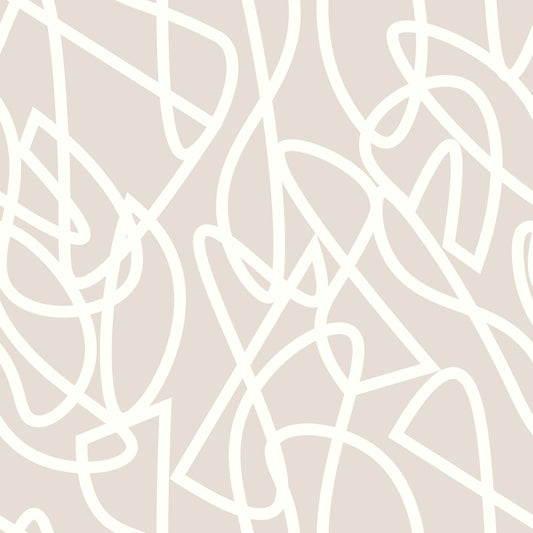Subtle Outline Figures Wallpaper⁠
