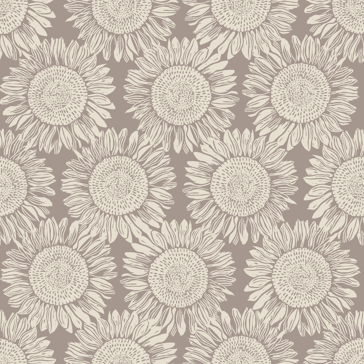 Creamu Sunflowers Wallpaper‚Å† in your room — zoomed