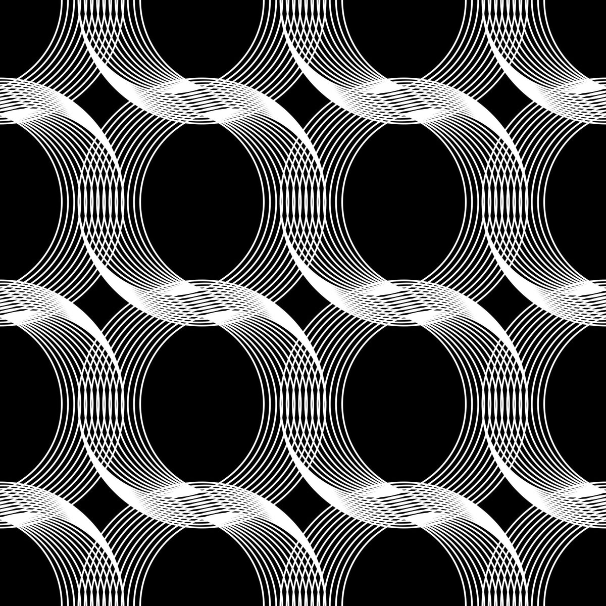 Optical Linear Circles. Wallpaper⁠ in your room