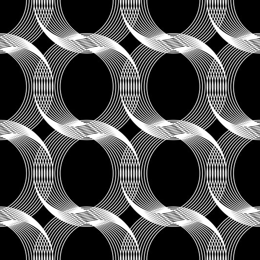 Optical Linear Circles. Wallpaper⁠